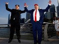 FOTO: Dunia Sambut Pertemuan Kim Jong-un dan Donald Trump