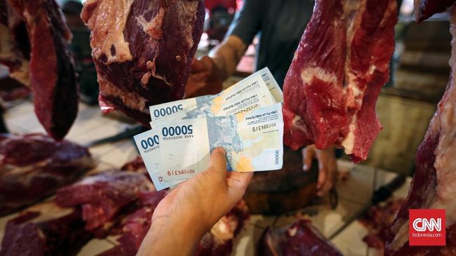 Idul Adha, Harga Daging Sapi Nyaris Rp123 Ribu per Kg