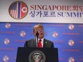 Usai Temui Kim, Trump Sepakat Hentikan Latihan Militer