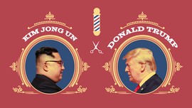 INFOGRAFIS: Rambut Ikonik Donald Trump VS Kim Jong Un