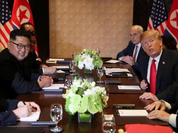 Ini Menu Makan Siang Trump & Kim di Singapura