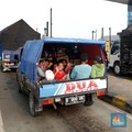 Kepadatan Terpantau di Pintu Tol Semarang Arah Jakarta