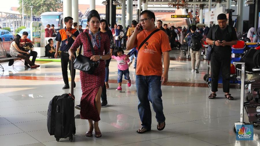 BPS mencatat imbas karena adanya wabah virus corona atau covid-19 membuat jumlah kunjungan turis Februari 2020 menurun 30,42%