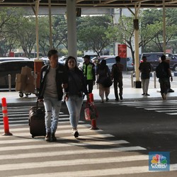 Jalur Soetta Padat, Polisi Himbau Penumpang Datang Cepat