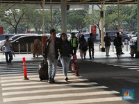 Jalur Soetta Padat, Polisi Himbau Penumpang Datang Cepat
