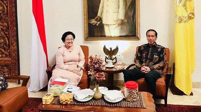 Jokowi Satu Jam Lebaran di Rumah Megawati