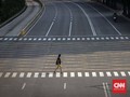 FOTO: Ketika Jakarta Lengang dan Tenang