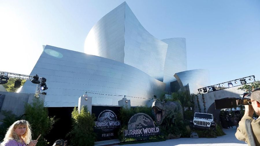 A general view of the premiere of the movie 