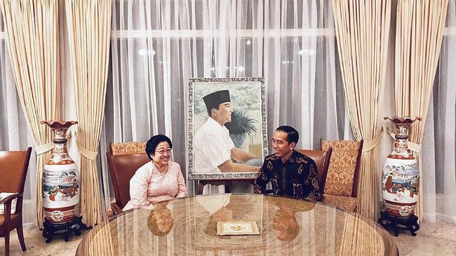 Kembali Bertemu, Jokowi-Megawati Bahas Cawapres