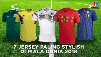 Video: 7 Jersey Paling Stylish di Piala Dunia 2018