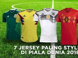 Video: 7 Jersey Paling Stylish di Piala Dunia 2018