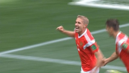 VIDEO: Gol Rusia vs Arab Saudi di Babak Pertama