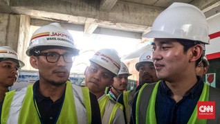 Sandiaga Ingin Harga Tiket LRT Gratis Selama Asian Games