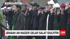 JEMAAH AN NADZIR GELAR SALAT IDULFITRI