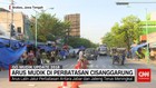 Perbatasan Cisanggarung Ramai Pemudik