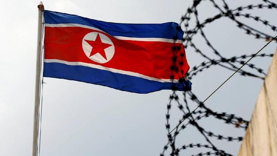 Bendera Korea Utara Bendera Korea Utara