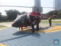Bebas Macet, Mudik Naik Heli dari Jakarta ke Bandung 40 Menit