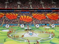 Meriahnya Pembukaan Piala Dunia 2018 Rusia