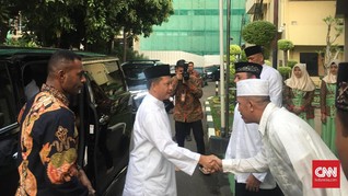 Tito Karnavian Salat Id di Mabes Polri