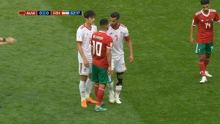 VIDEO: Gol Bunuh Diri Menangkan Iran atas Maroko