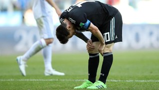 Israel Sebut Kegagalan Penalti Messi Karena Batal Tanding