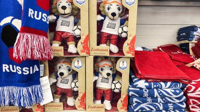 Merchandise Piala Dunia 2018 Zabivara