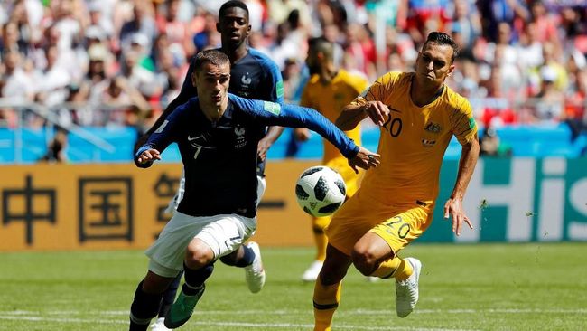 Jadwal Siaran Langsung Prancis vs Peru di Grup C Piala Dunia