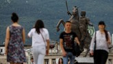 Republik Makedonia memiliki kekayaan budaya, seni, musik, puisi, dan arsitektur. (REUTERS/Marko Djurica)
