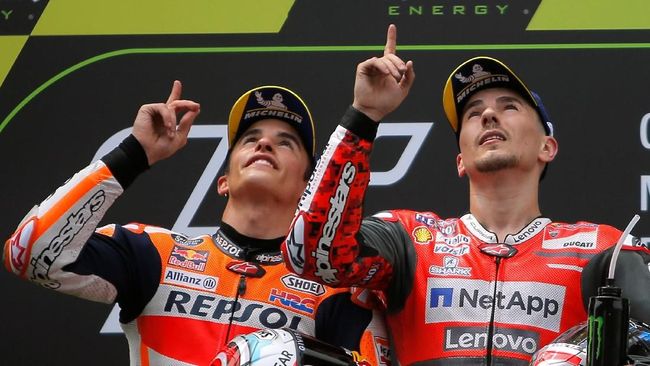 Mengenang Pertikaian Pertama Lorenzo vs Marquez di MotoGP