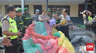 Polres Ponorogo Amankan 16 Balon Udara Saat Libur Lebaran