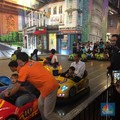 Jokowi Naik Bom-bom Car Bersama Cucu di Transmart Bogor