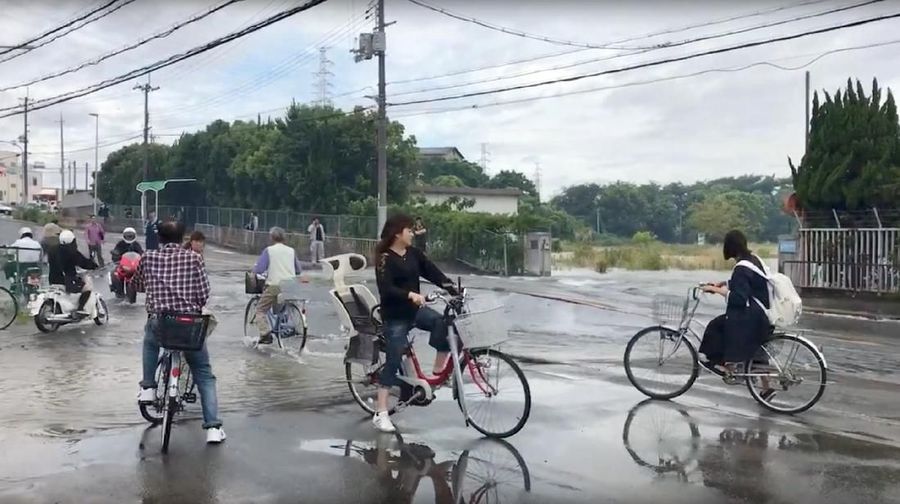 Gempa besar terjadi dengan kekuatan 6,1 Skala Richter (SR) pagi tadi di Osaka.