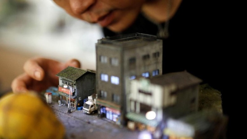 Hank Cheng merupakan seniman miniatur asal Taiwan