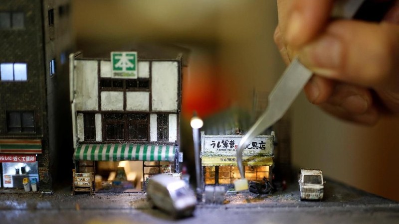 Hank Cheng merupakan seniman miniatur asal Taiwan