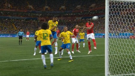 VIDEO: Cuplikan Gol Laga Brasil vs Swiss