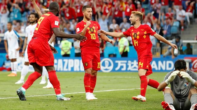 Prediksi Belgia vs Tunisia di Grup G Piala Dunia 2018