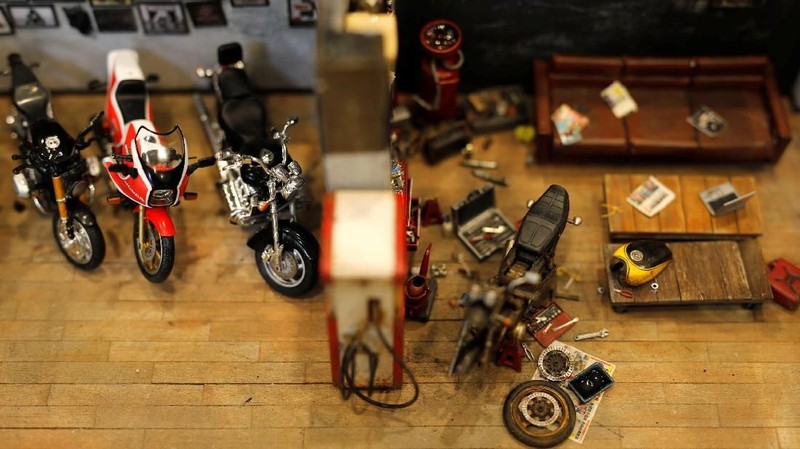 Hank Cheng merupakan seniman miniatur asal Taiwan
