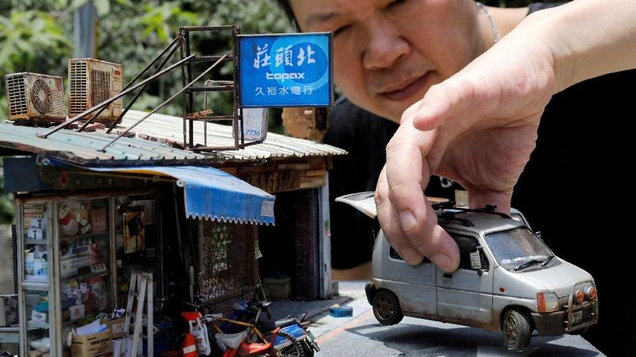 Hank Cheng merupakan seniman miniatur asal Taiwan