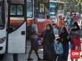 Pengguna Angkutan Umum Mendominasi Arus Mudik Lebaran