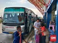 Arus Balik H+3 di Terminal Pulogebang Masih Sepi