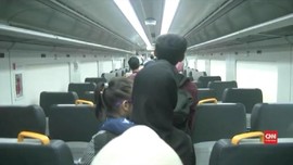 VIDEO: Uji Coba Kereta ke Bandara Soetta dari Stasiun Bekasi
