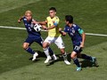 Babak I: 10 Pemain Kolombia Tahan Imbang Jepang