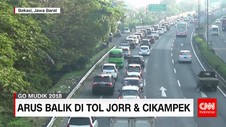 Peningkatan Kendaraan di Tol Jorr dan Cikampek