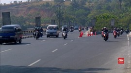 VIDEO: Arus Balik di Jalur Nagrek Lancar