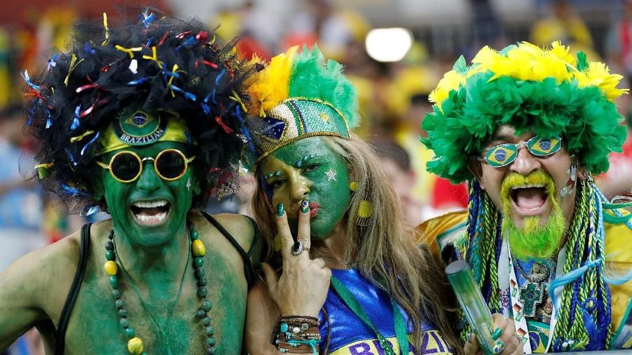 Pendukung Amerika Latin Goyang Rusia di Piala Dunia 2018