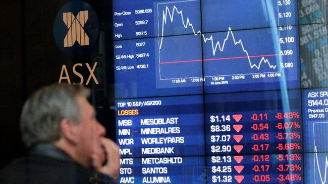 Sebagian Pasar Asia Libur, Bursa Australia Tergelincir
