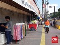 Wabah Covid-19, Penutupan Pasar Tanah Abang Diperpanjang