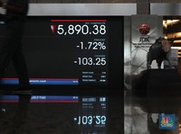Gagal Tembus 5.900, IHSG Dekati Level Terendah Harian