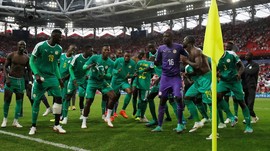 FOTO: Kemenangan Kejutan Senegal atas Polandia