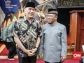 Hari Pertama jadi Pj Gubernur, Iriawan Sowan ke Aa Gym